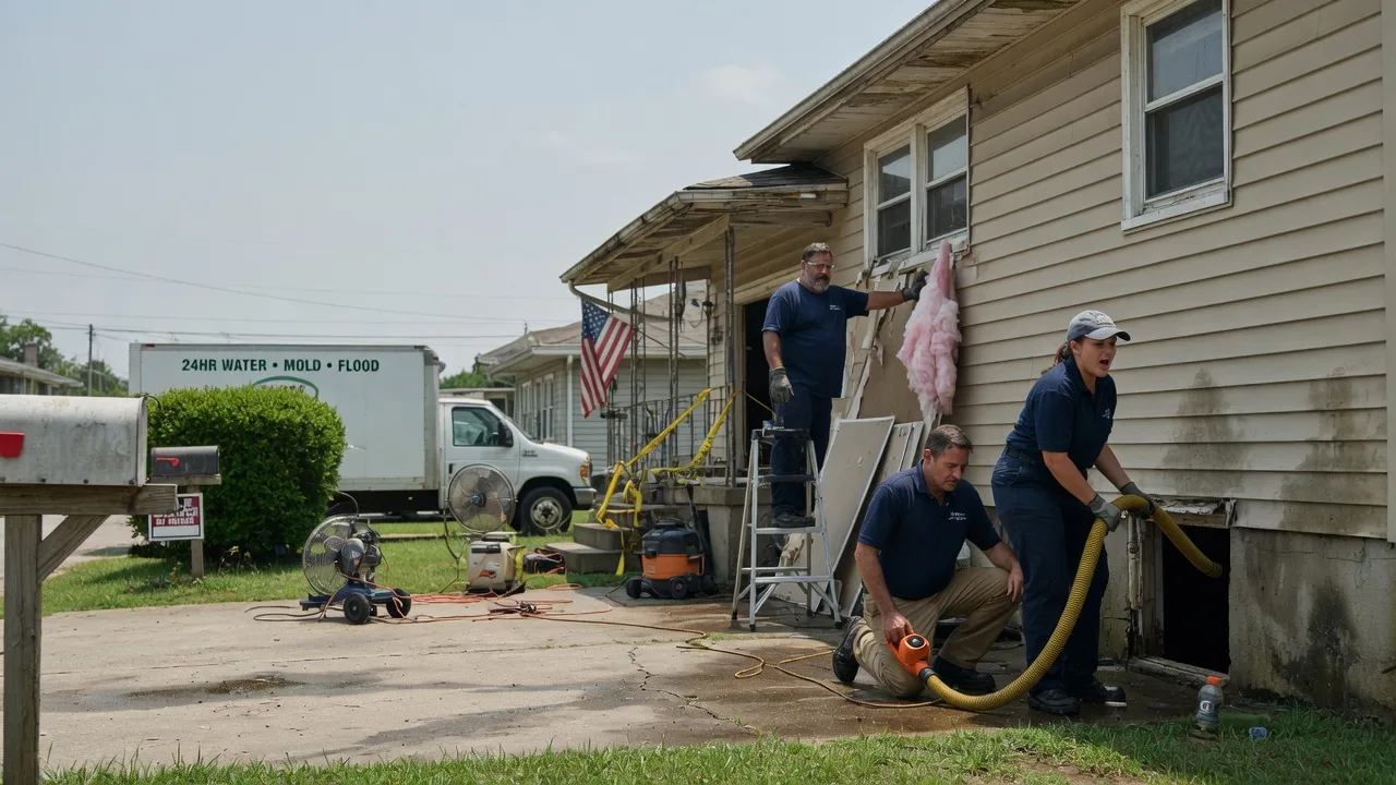 Water Damage Repair in Tonica, IL near me
